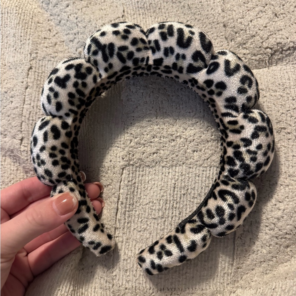Leopard Print Padded Headband